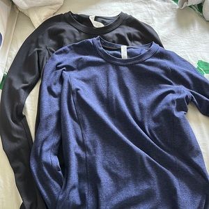 Two Lululemon long sleeves